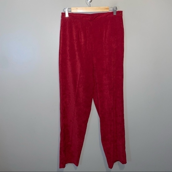 NWT Sag Harbor Velour Straight leg pants - Picture 1 of 6
